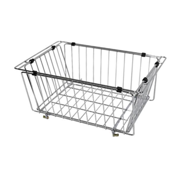 ワイヤー折りたたみバスケット 鉄製 防錆 ポータブル 旅行 ハイキング ピクニック アウトドア シルバー 4,632円