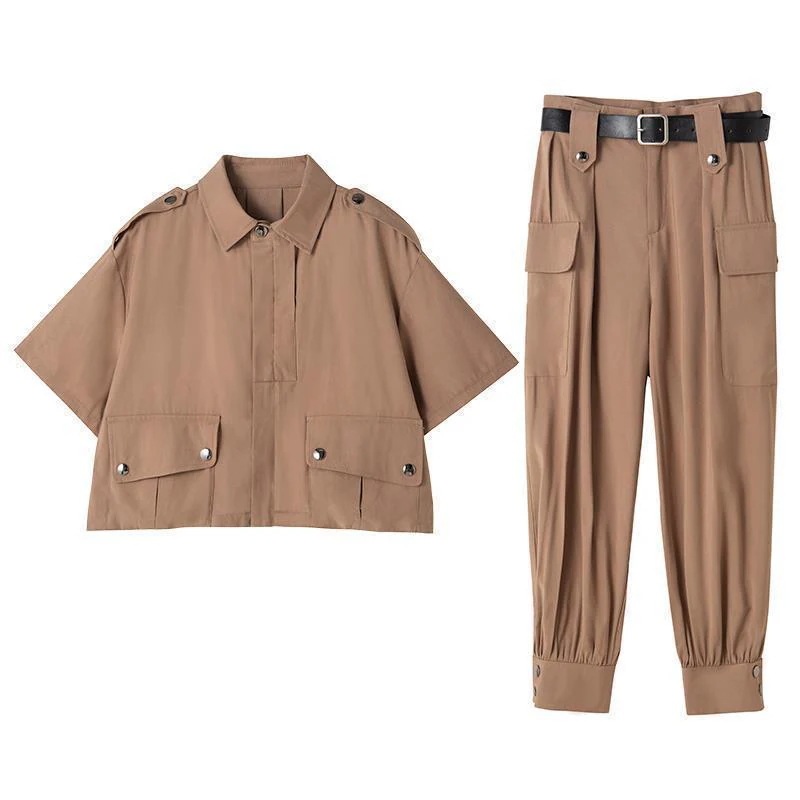 大人気！ 韓国ファッション上着のシャツの半身のプリーツスカートセットアップ ダンス衣装 卒業式 スーツ ママ 卒園式 入園式