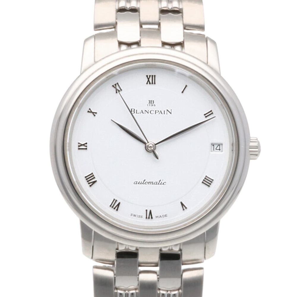 ブランパン ヴィルレ ウルトラスリム 腕時計 ステンレススチール 自動巻き 1年保証 Blancpain 中古 美品