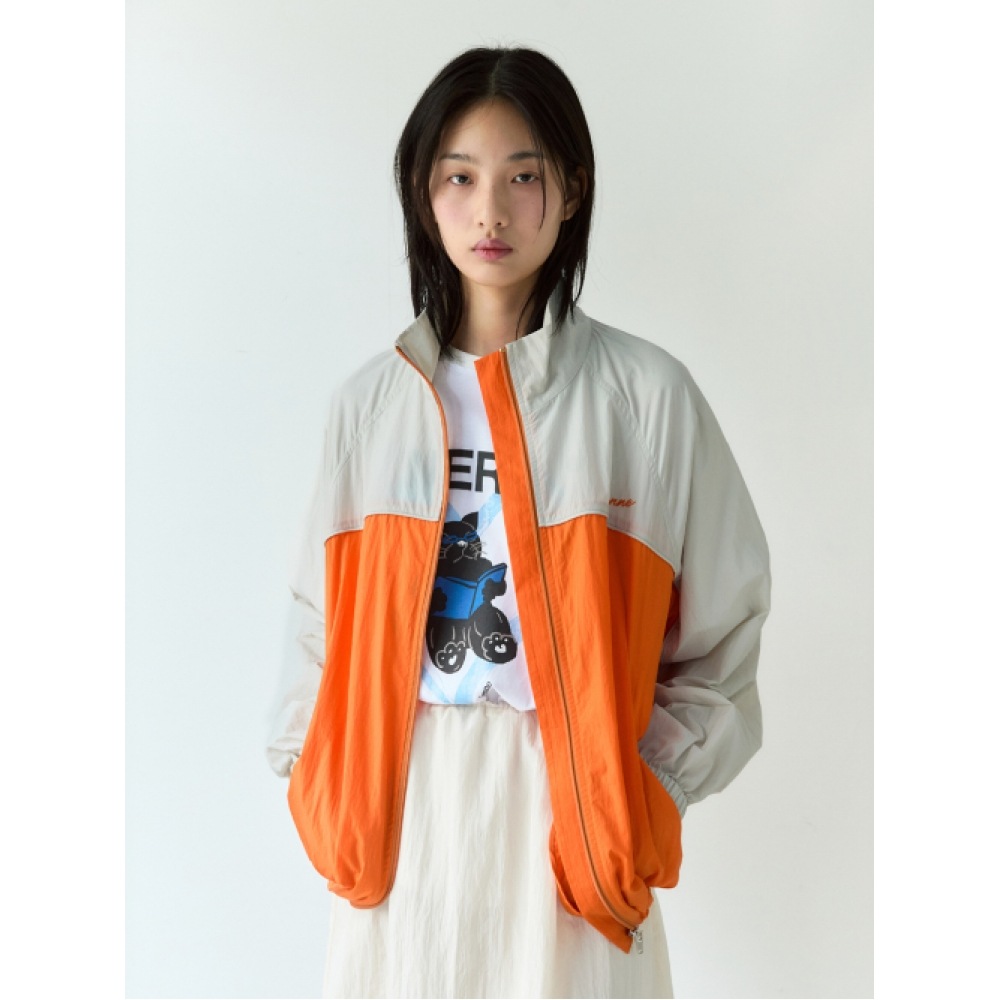 SIENNE ビリーウィンドブレーカー (オレンジ)