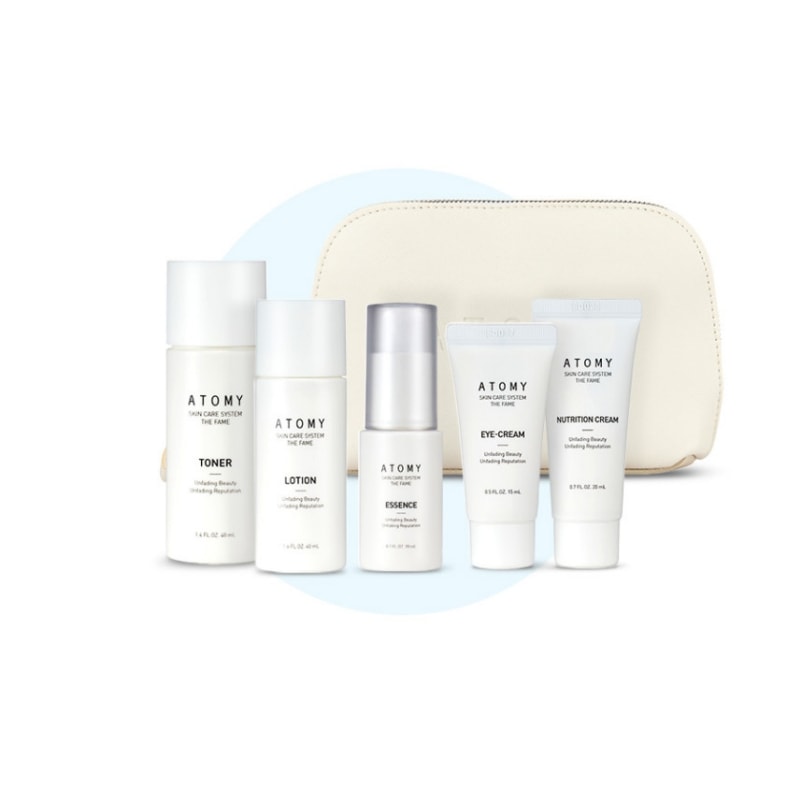 ザ フェイム スキンケア トラベルキット（ポーチ付き）