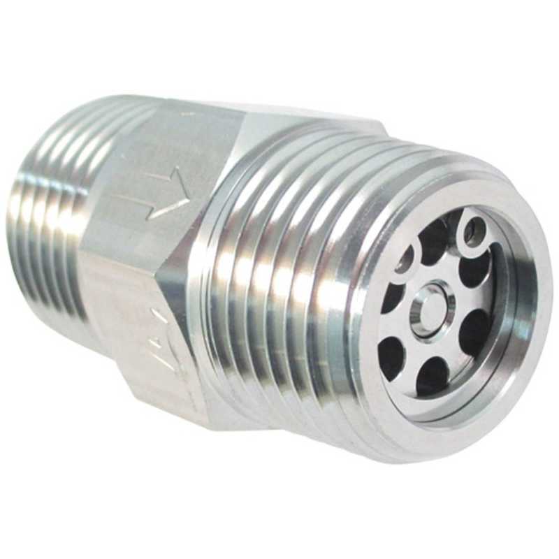 アソー　ASOH エーチェック SUS製チェックバルブ 外ネジ×外ネジ型 R1/8　AT-8011