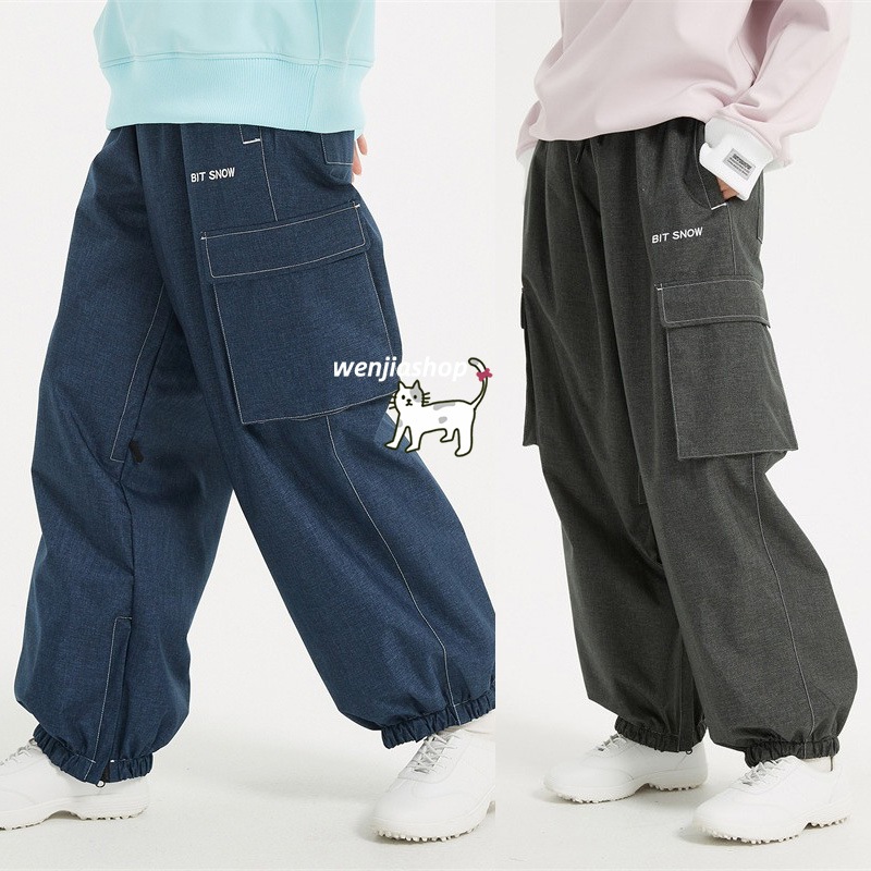 スノボウェア【メンズ＊デニム風パンツ】 楽天市場】スキーウェア