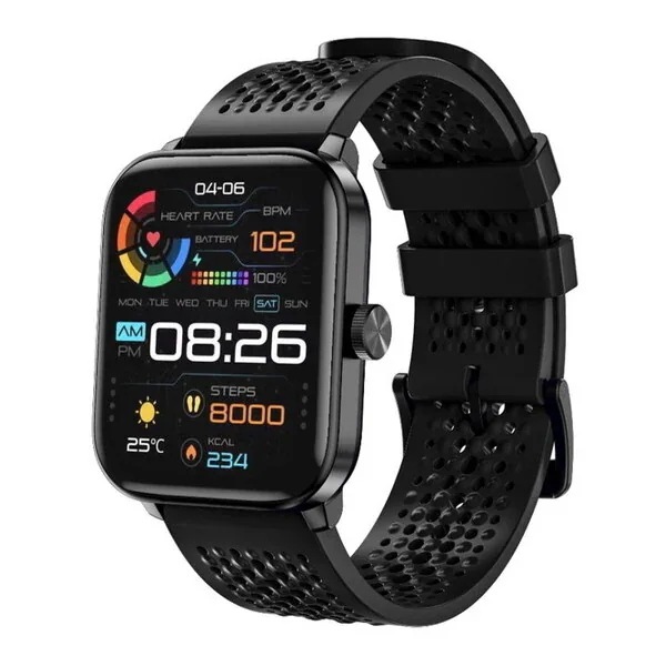 スマートR F-19 ブラック スマートウォッチ