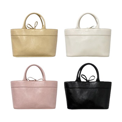 [SOMEWHERE BUTTER]★24FW★韓国人気★Half Dear Tote Bag Qoo10] SOMEWHERE BUTTER Dear tote bag (4 COL
