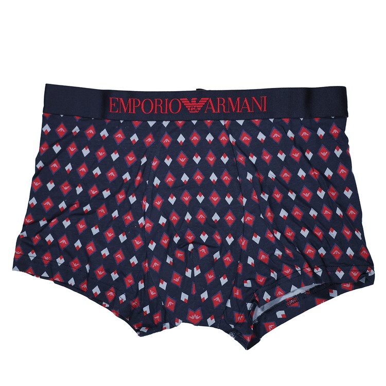 エンポリオアルマーニ：CLASSIC PATTERN MIX ボクサーパンツ (イーグル・ロンバス)【EM000232-AF14994-FB071】