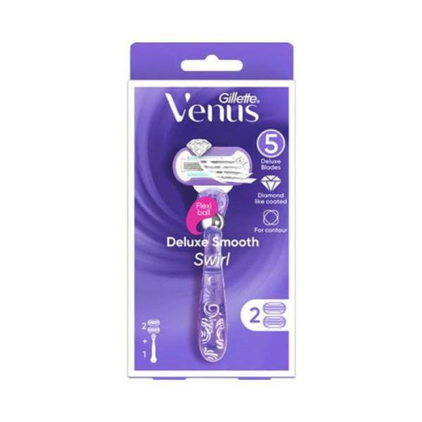 XBII2NKK ジレット ヴィーナス 女性用 シェーバー ハンドル1 かみそり刃2