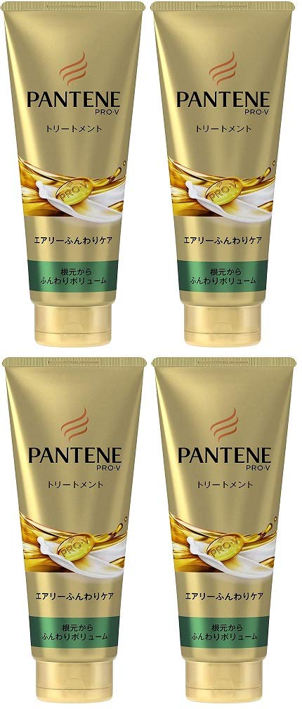 まとめ買いパンテーン トリートメント エアリーふんわりケア デイリー補修トリートメント特大 300g×4個
