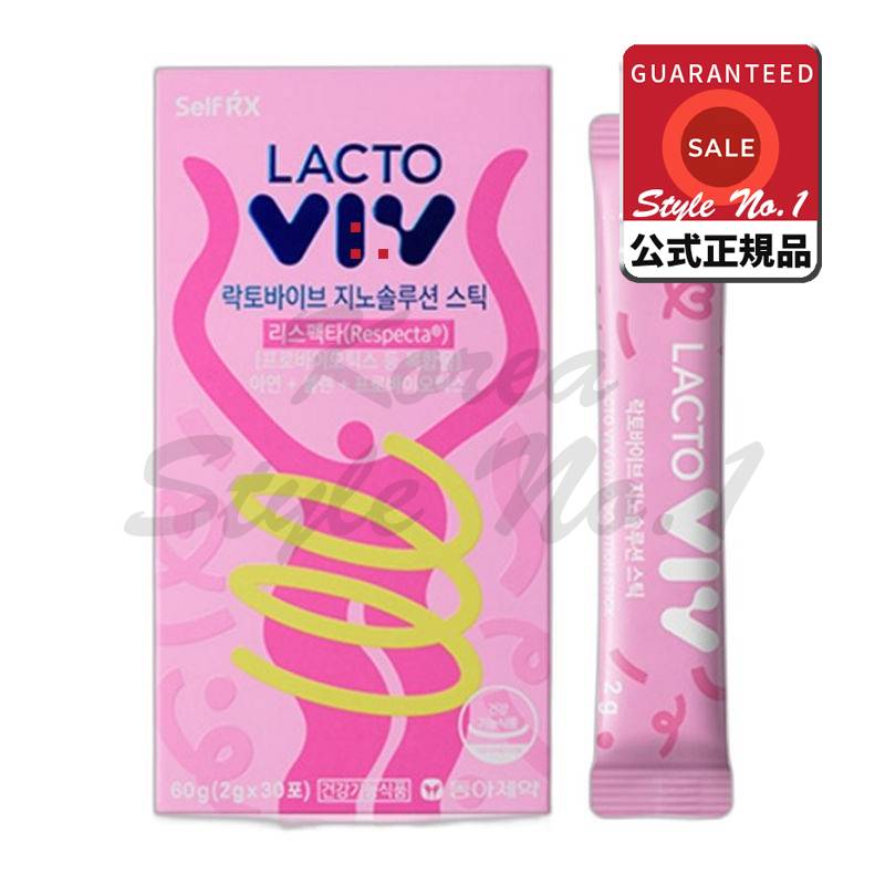 ラクトバイブジノソリューションスティックEPS膣乳酸菌30p 60g