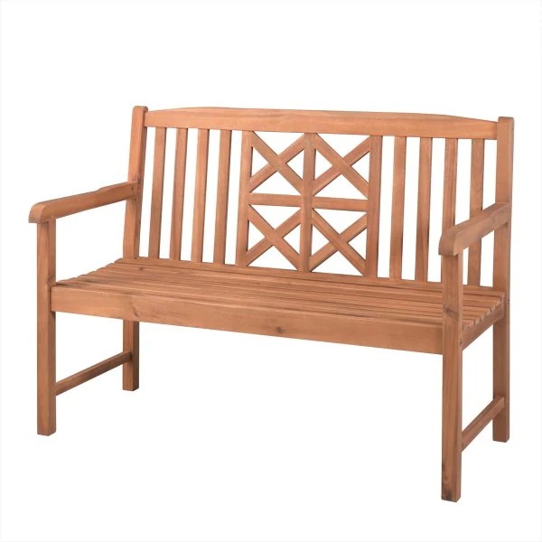 アカシアのオイル仕上げのガーデンベンチ アウトドアリビング アウトドア ガーデン ガーデンファニチャー