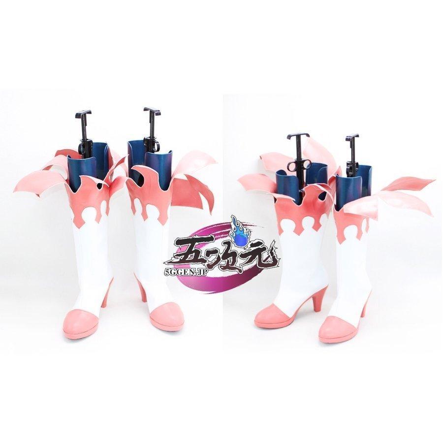 【予約商品】ハロウィン 五次元　原神　コスプレ　パイモン paimon　靴　ブーツ