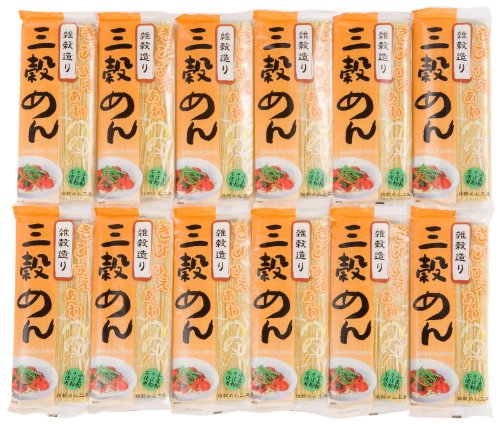 自然芋そば 三穀めん 180g×12箱 180グラム (x 12) 7,221円