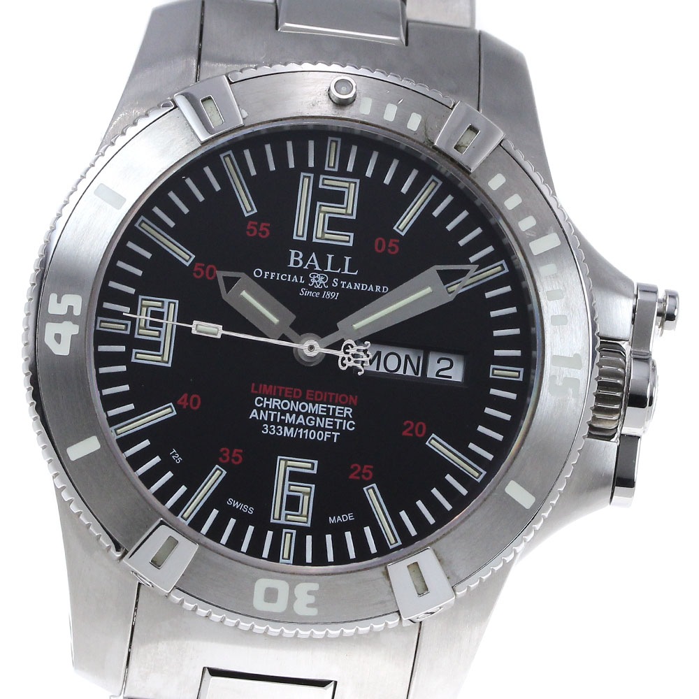 ボールウォッチ BALLWATCH DM2036A エンジニア ハイドロカーボン デイデイト 自動巻き メンズ _843187【中古】