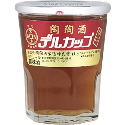 送料無料1ケース単位陶陶酒デルカップ甘口（とうとうしゅでるかっぷあまくち）50ｍｌ瓶60本=1ケース日本メーカー：陶陶酒製造