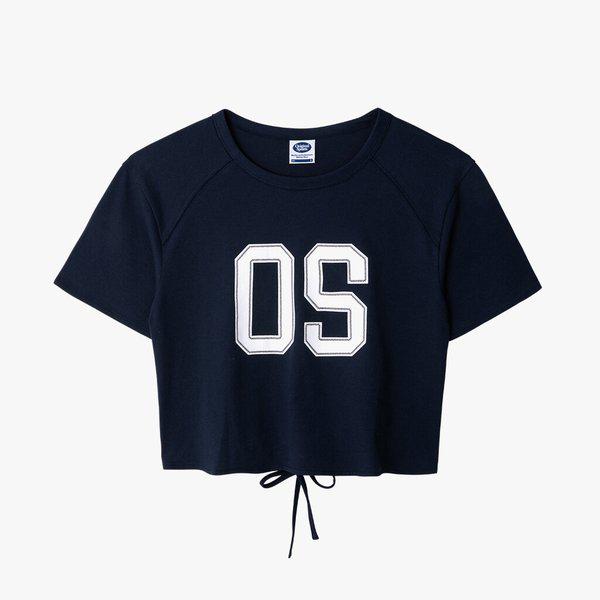 レディースバックポイントハーフスリーブネイビー（PO3WT24M342）