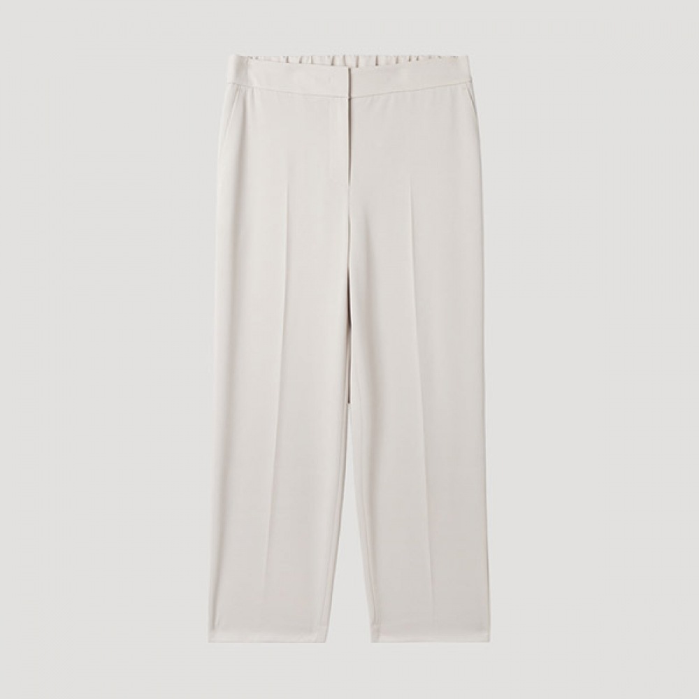 [Shes Miss] フォーマルバックバンディングテーパードパンツ_swwslp21010_LB