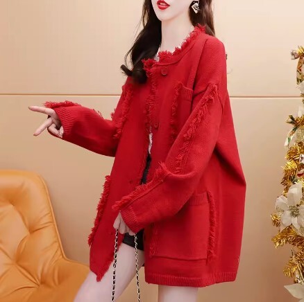 セーター ジャケット ルーズ カーディガン オーバーサイズ 長袖 ニット かわいい 大人可愛い きれいめ カジュアル 大人 上品 おしゃれ お洒落 かっこいい 大人女子 ラフ ラブリー キュート