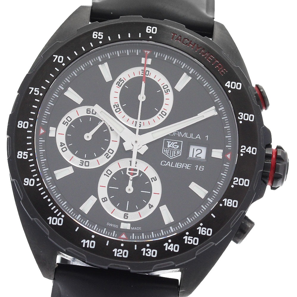 タグホイヤー TAG HEUER CAZ2011-0 フォーミュラ1 キャリバー16 デイト クロノグラフ 自動巻き メンズ 美品 保証書付き_888115【中古】