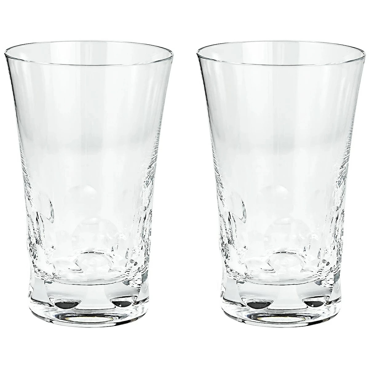 Baccarat 2104389 バカラ グラス ペア ベルーガ ハイボール グラス・タンブラー クリスタルガラス 14cm 350ml 客数×2 付属品 純正BOX・コントロールカード