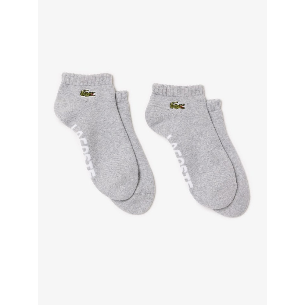 LACOSTE メンズ 2 パックアンクルレングススポーツソックス RA2653-54N P5V Q2NRA2653-54NP5V