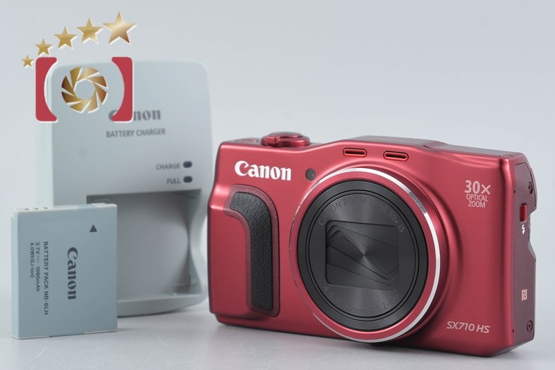 PowerShot SX710 HS レッド コンパクトデジタルカメラ
