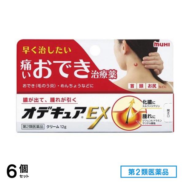 第２類医薬品 オデキュアEX 12g 6個セット