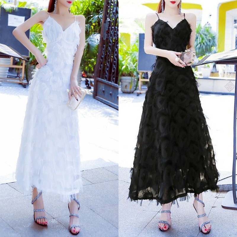 キャミソール ロングドレス 2色 ウェディングドレス パーティードレス レディース ノースリーブ Vネック 背中開き スリム Aライン ハイウエスト きれいめ エレガント フォーマル 無地 春 夏