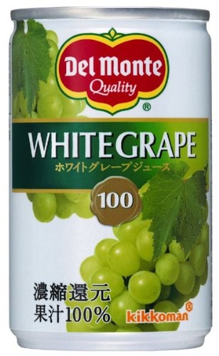 デルモンテ ホワイトグレープジュース 160g×30本