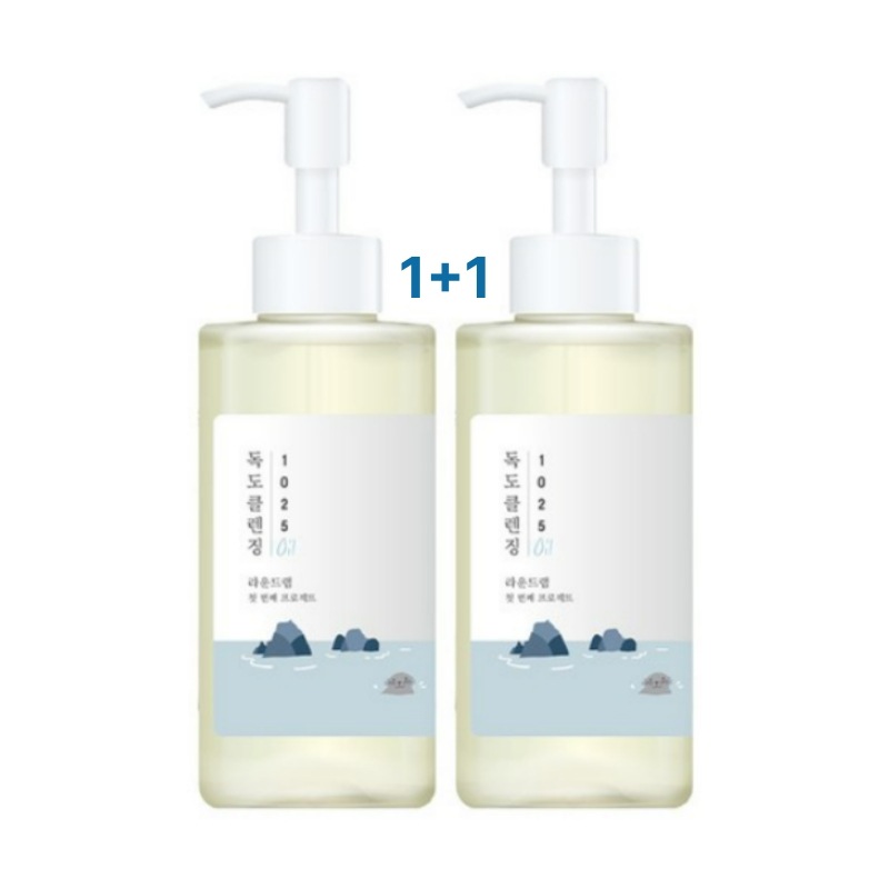 【1+1】1025 独島 クレンジングオイル 200ml x 2個 (微細粉塵/ 汚れ/ メイク落とし/ 皮脂)