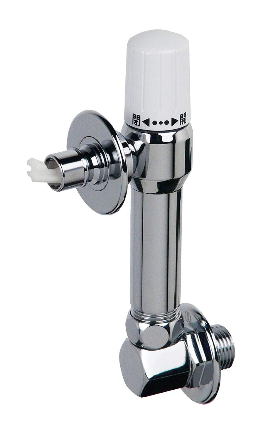 ガオナ(Gaona) これカモ 洗濯機用水栓 シルバー 幅12.5×奥行6×高さ22.5cm (日本製) (水栓位置100ミリアップ 干渉を回避 安心ストッパーつき) GA-LA009