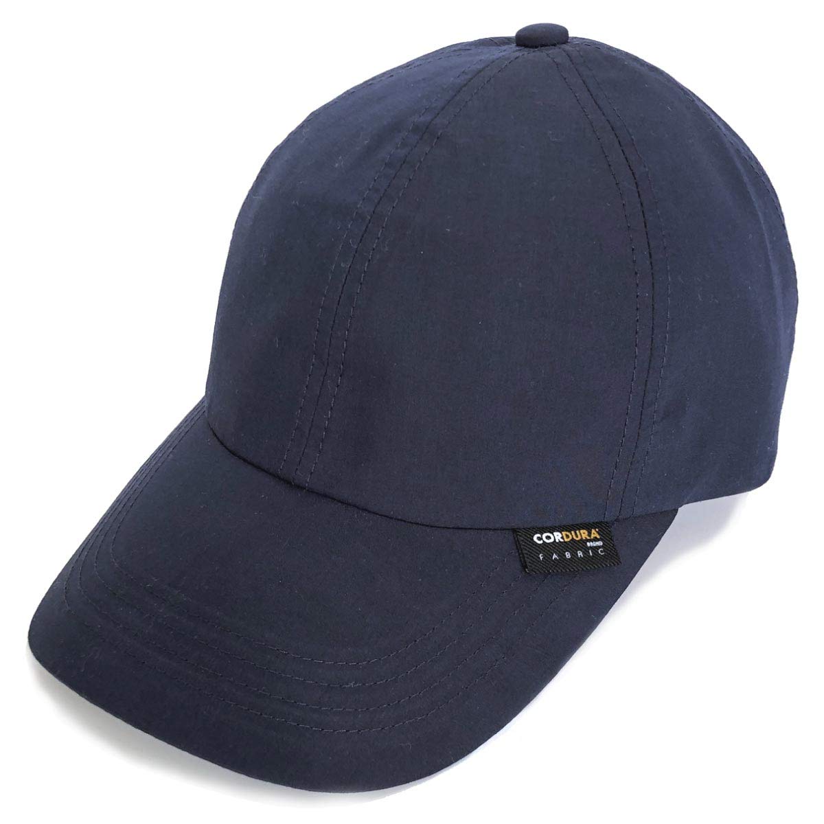 ベーシックエンチ Cordura Low Cap コーデュラ 日本製生地 浅めのキャップ 無地 丈夫 軽い 6パネル 軽量 帽子 ローキャップ 浅い 野球帽 ゴルフ レディース メンズ フリーサイズ
