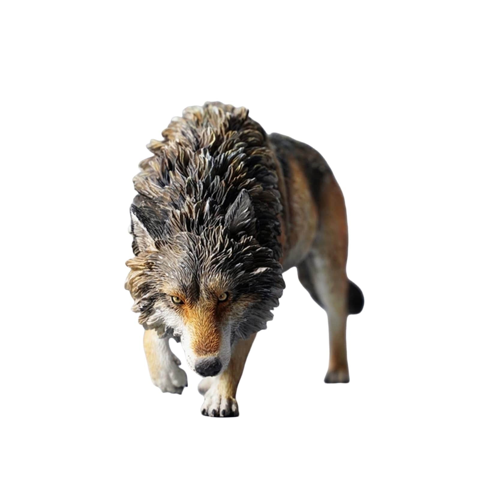 JXK 1/6サイズ コヨーテ オオカミ 狼 20cm ウルフ 動物 フィギュア リアル プラモデル プレミアム 模型 オリジナル スタチュー 動物好き プレゼント ドール 置物 コレクション