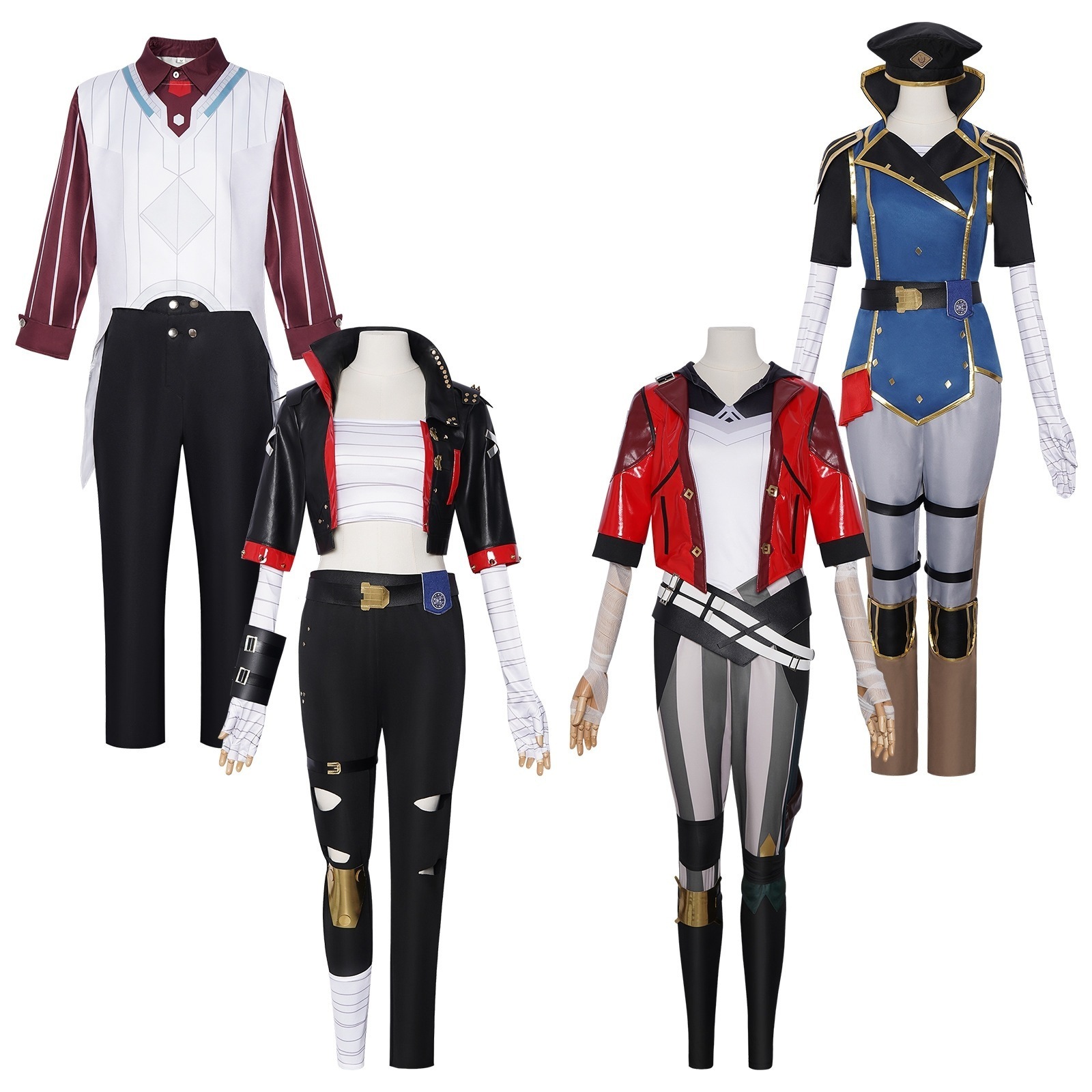 双城戦いcos服蔚維克托ゲームアニメと同じコスプレ二次元キャラクターが舞台服を演じます