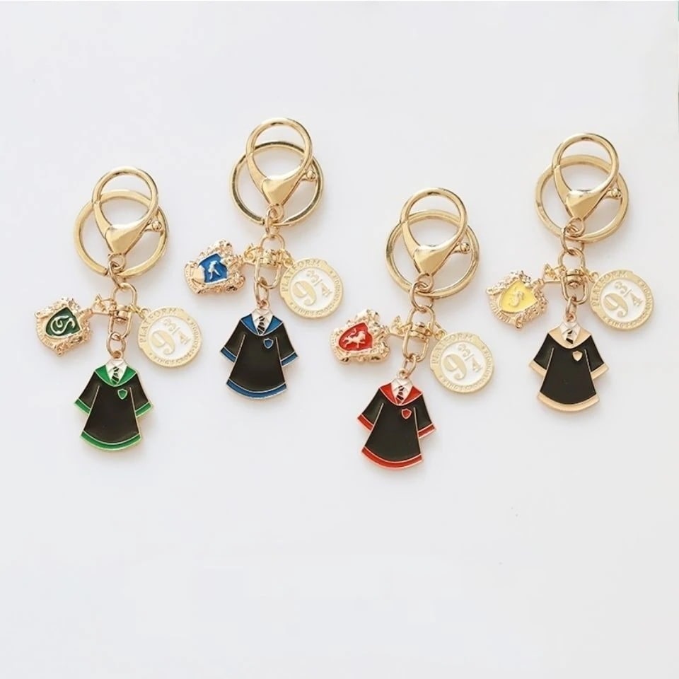 【1つ買うと10つ無料】ゴールデンフェザー ハリーポッター スター スニッチ ブックマーク ブローチ ピン キーホルダー オーナメント ギフト