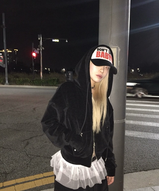 (Set) Beloa Rivet Hood Zip-Up [3color]