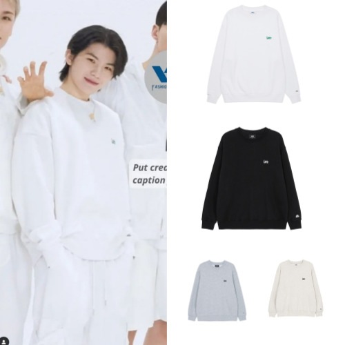 【SEVENTEENウジ着用】Small Twitch Logo Oversized Fit Sweatshirt 韓国正規品 アイドル レディース メンズ 冬 春 大きいサイズ オーバーサイズ