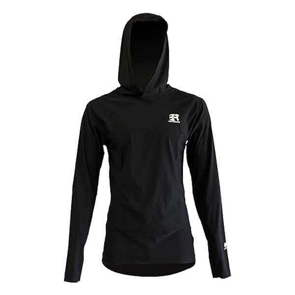 BR ヒョウバク フーデッドシャツ BK L YKI109BKL