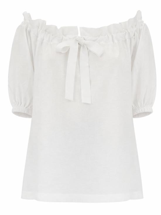 PATOU Women Tops JE139 99999001 WHITE