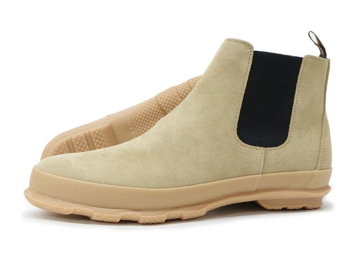 ブーツ サイドゴア SPM-469 ベージュ 撥水 イタリアンスエード スピングルムーヴ プレゼント