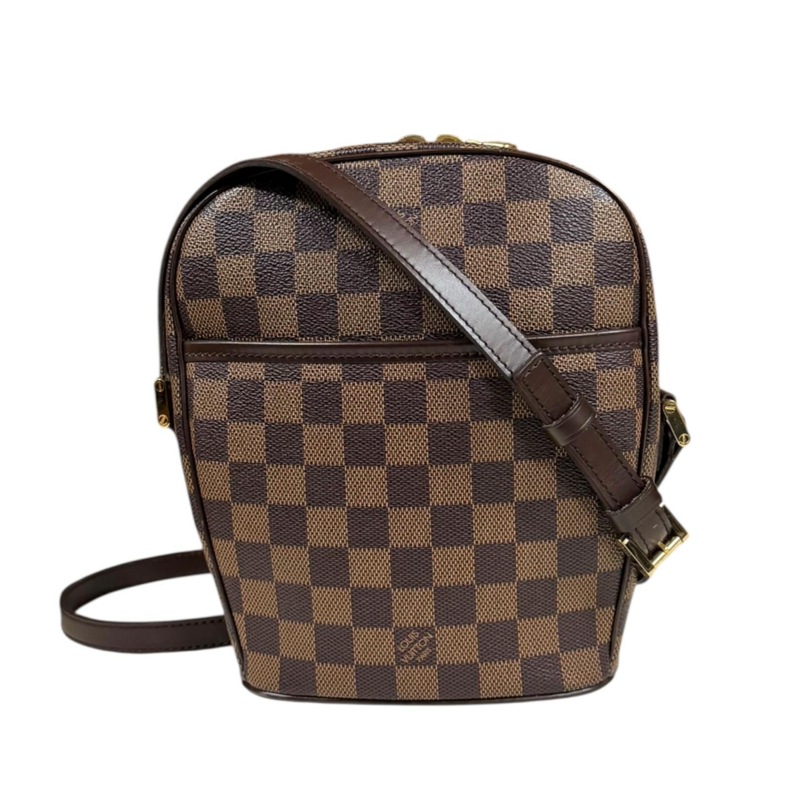 ルイヴィトン イパネマPM ダミエ ショルダーバッグ ダミエキャンバス N51294 ブラウン LOUIS VUITTON 中古