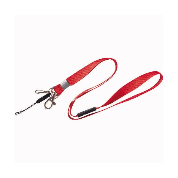 (まとめ) ソニック 吊下げひも 多機能型 赤NF-518-R 1本 (×30セット)