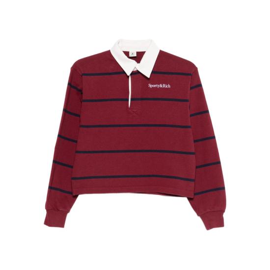 SPORTY & RICH Women Polo Shirts ST00862300RE MEWDN RED