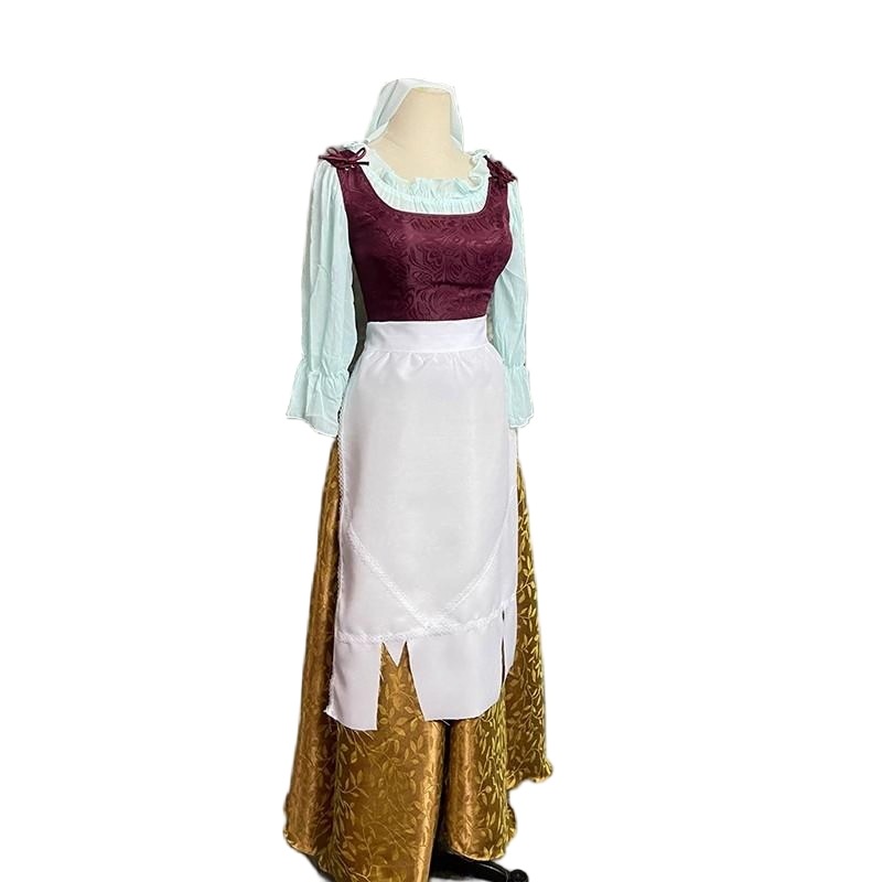 ディズニー Cinderella シンデレラ ワンピース メイド服 コスプレ衣装