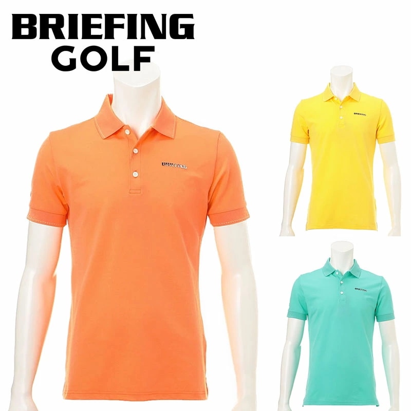 公式サイト ゴルフウェア ブリーフィング 半袖 GOLF BRIEFING ポロ