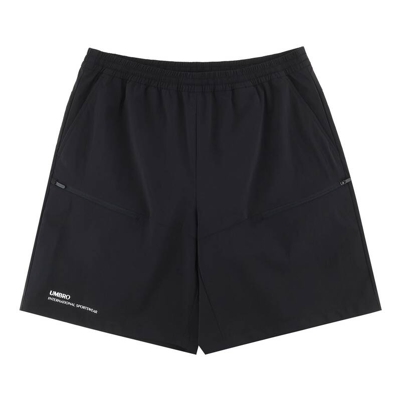 アンブロ ユニセックス オールラウンド ベントイル 4.5分丈ショーツ UR121SHP29 BLK