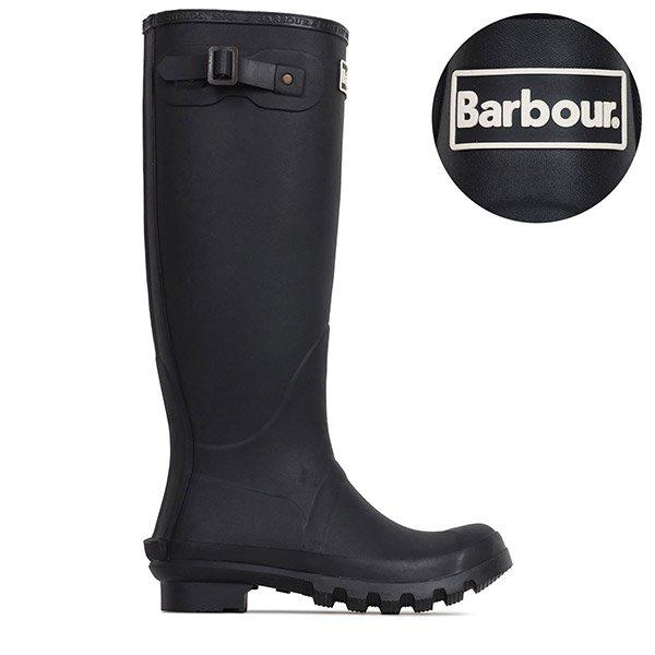 ブラックビードウェリントンロングレインブーツBEDE LRF0043 BK11