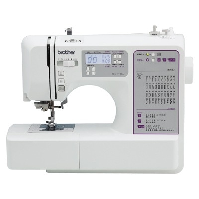 文字縫いもできる！カンタンコンピューターミシン！S71-SL　ミシン本体