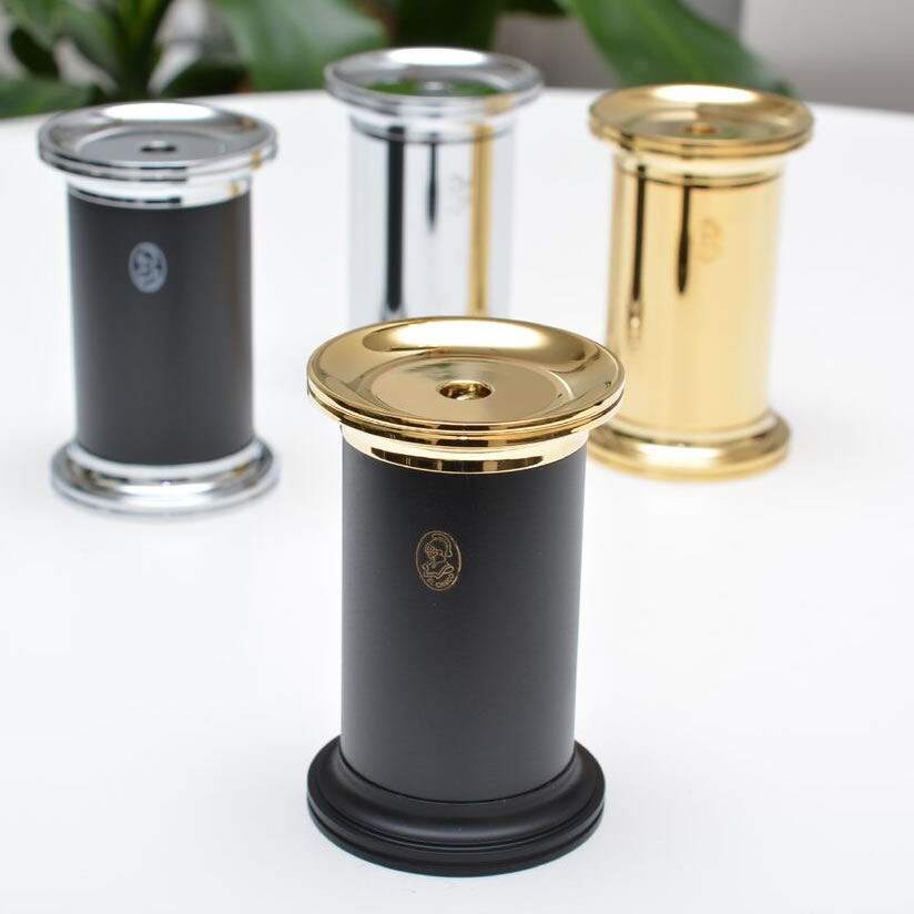 エルカスコ 鉛筆削り ペンシルシャープナー M-435LN ゴールド＆ブラック