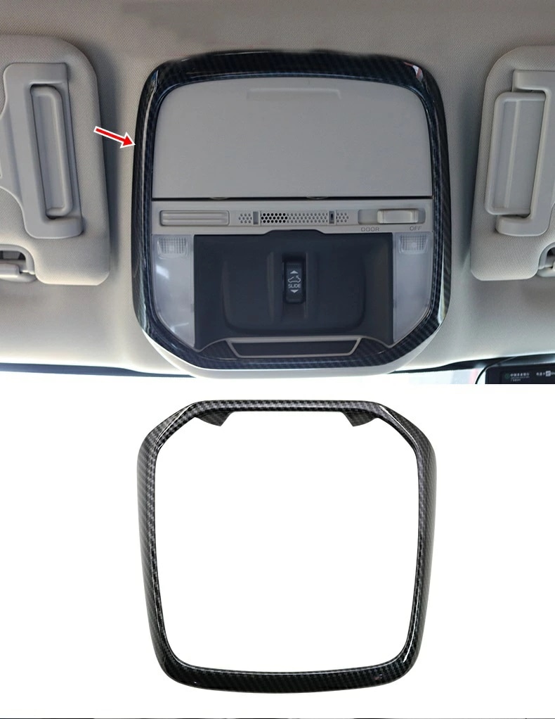 スバル フォレスター SK系 専用 アクセサリールームランプカバー インテリアパネル カーボン調 1PCS