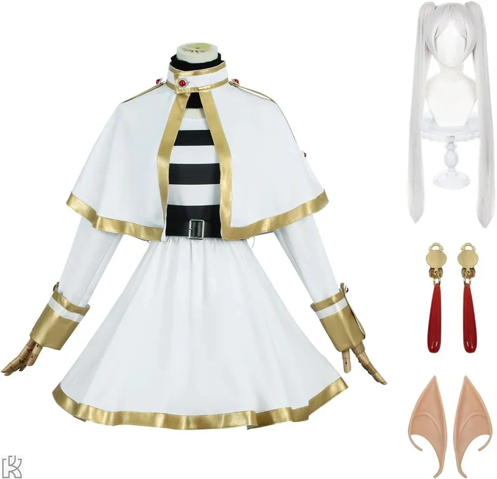 葬送のフリーレン フリーレン コスプレ 衣装 ウィッグ付き ヒンメル フェルン 学園祭 文化祭 コスチューム ハロウイン クリスマス